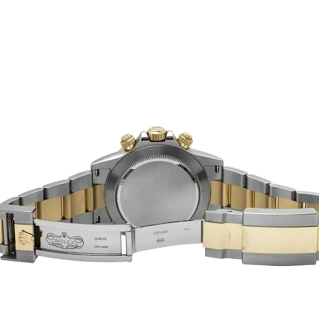 Prestigious Jewelrys Daytona Steel 116503 Stainless Gold Yellow Rolex & 0606